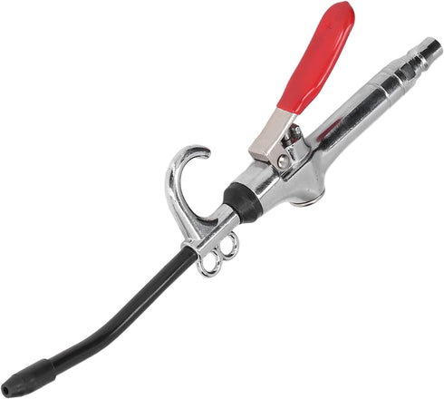 High Volume Powerful Industrial Air Blow Gun with Angled Nozzle for Pneumatic Air Compressor, Dust Cleaning Tool
