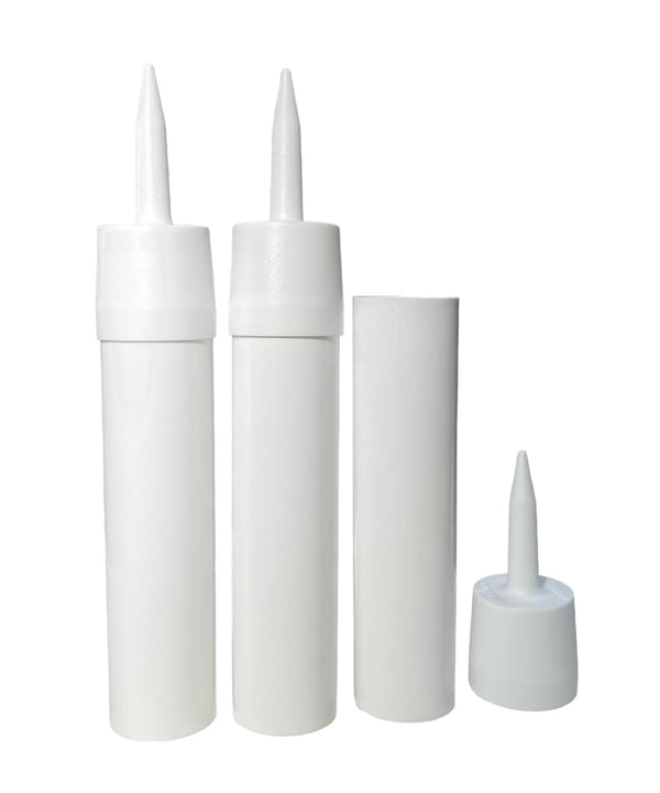 Reusable Empty Caulk Tube, Refillable Caulking Cartridge 10 oz, 3 Pack