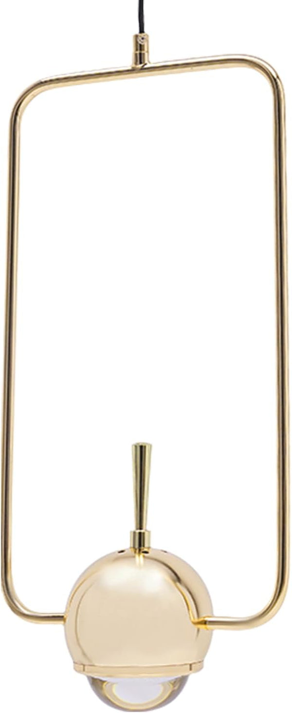 BILPIKOGoo Modern Farmhouse Gold Pendant Lighting for Kitchen Island, Industrial Entryway Light Fixture