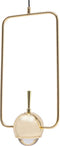 BILPIKOGoo Modern Farmhouse Gold Pendant Lighting for Kitchen Island, Industrial Entryway Light Fixture