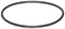 040 O-Ring, Viton, 90A Durometer, 2-7/8" ID, 3" OD, 1/16" Width, Black (Pack of 25)