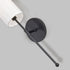 1 Pack) Modern Wall Light Fixtures, Soft Black Vanity Lights for Bathroom, Metal Sconces Wall Lighting with Fabric