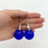 2Pack 12 Inches 3mm Glass Ceiling Fan Pull Chain, Decorative Fan String Pulls Pendant Extension, Beaded Fan Lamp Chains