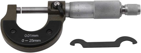 Outside Micrometer, Alloy Professional Metric Inch Measuring Tool Set, High Precision Graduation Thickness Gauge