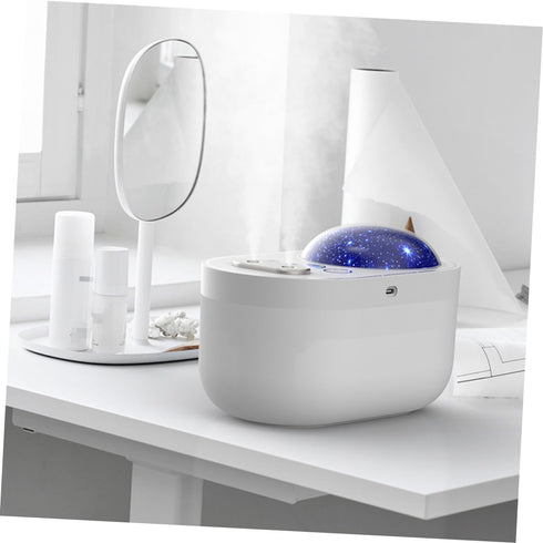 Large Capacity Dual-Jet Home Humidifier with Projector for Kids