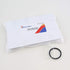 OnFireGuy 20pcs 39mm Black Ring Coin Capsules & Capsule Tube with Red Cap Lid for 1oz Silver Rounds, Protective Coin