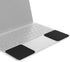 GRIFITI Small Slim Palm Pads Notebook Wrist Rest with Tacky Silicone for Computer MacBook & Laptop Keyboard Typing Pad