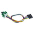 12V 110 Encoder DC Turbo Worm Gear Motor High Speed RPM Reversible with Encoder and Cable for Robot, Toys, Intelligence