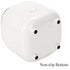 Foraineam 2 Pack Tabletop Trash Can, Mini Plastic Wastebasket with Pop-up Lid for Bathroom and Office