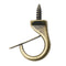 Windproof Hook by Safety Cup - Suspended Ceiling Hooks Screw Hooks (Bronze 12 Pack)