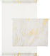 Paper Junkie 12 Pack Decorative Hanging File Folders, White and Pink with Gold Foil Marble Design (11.75 x 9 in)
