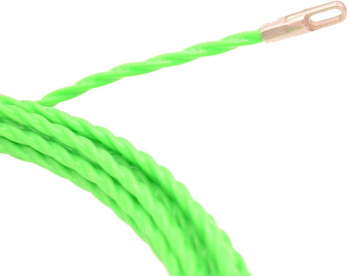 Fish Tape Electrical Wire Threader and Puller Tool 33 FT (10M) Upgrade Large Leader Hole Fastener