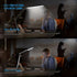 HDView 3 10 LED Desk Lamp with Eye-Caring Modes Brightness, Adjustable Swing Arm Long Flexible Lamp for Office Workers