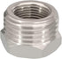 Nickel Plated Brass Reducer Faucet Adapter, G 1/2 Male to 3/8 Female Compression Hose Fitting, 4PCS