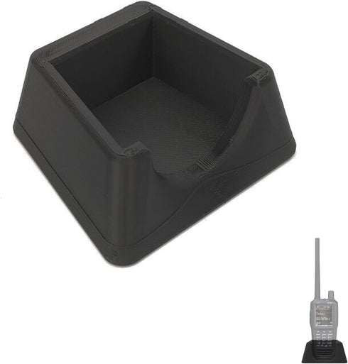 XINGBIRDS Desktop Stand for Uniden SDS100 Scanner, Vertical Insertion Design or Upright Insertion