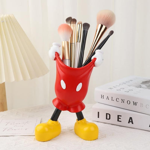Makeup Brush Holder - Cute Pen Holder for Desk, Perfect for Birthday Party Supplies and Home Decoration