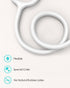 Rose Gold Stethoscope - Gift for Nurses, Doctors, Medical Students, Dual Head for Home Health Use with Accessories
