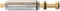 Danco 15545B 8A-1H Hot Stem, Brass/Antique Brass