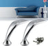 LBAawxe 4 Pack 110MM Furniture Legs Metal Table Legs Replacement Support Legs for Coffee Table, Sofa, TV Stand, Etc.