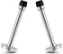 Door Stopper, 5 Inch Extra Long Heavy Duty Brushed Satin Door Holder | Stainless Steel | 2 Pack