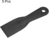 5pcs Putty Knives, 2" Width, 6mm Thin Flexible Plastic Scrapers for Taping, Drywall, Painting, Wall Scratching