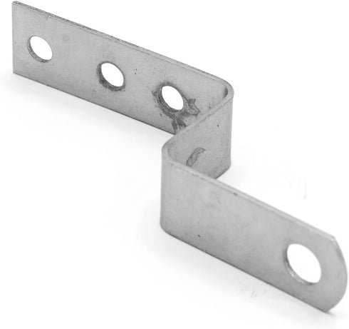 Joyangy 15Pcs (1inch) Z Shaped Corner Bracket Furniture Support Bracket with Mounting Screws for Wood Shelves