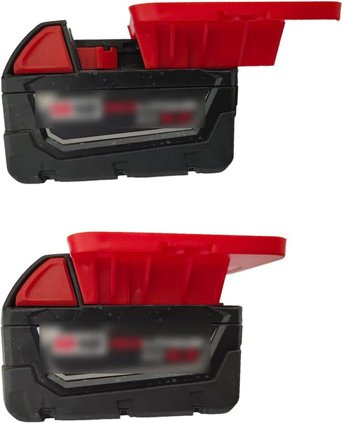 UOSXVC 10Packs 18V M18 Battery Holders for Milwaukee Mount Fit for Battery