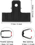 Coideal Black Large Bull Clips - 10 Pcs 3 Inch Long Metal Binder Paper Clip Clamps for Office