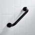 HongLianRiven 30cm) Bath Handle Towel Rail Sturdy Non Slip Support Handicap Grab Bar Bathroom Safety Punch-Free