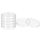 PATIKIL 100mm Plastic Petri Dishes with Lid, 6 Pcs Tissue Culture Plates for Lab Science
