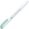 Zebra B-WKT7-MBG Highlighter, Mild Liner, Blue Green, 10 Pieces