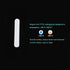 MECCANIXITY Magnetic Stirrer Mixer Stir Bar Rod 50mm(1.97") x8mm PTFE Coating Magnet White for Laboratory, 4Pcs