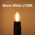 Ganiude E12 Dusk to Dawn Light Bulbs, 5W 60W Equivalent, 2700K Warm White, Photocell Sensor, 6 Pack