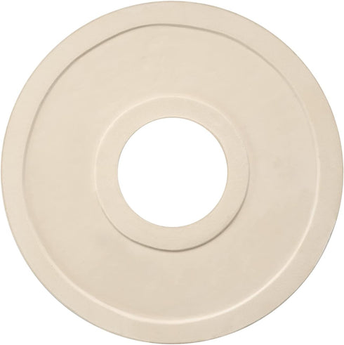 EIFHYT 12-1/4"OD 4" 1" 7") Matte Black PU Ceiling Medallions for Light Fixtures and Ceiling Fans, x ID x P (Fits