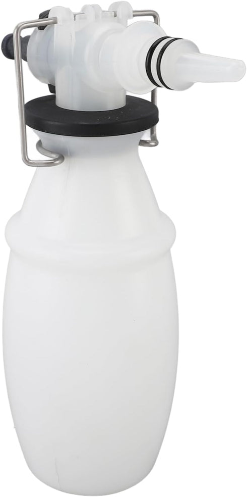 500ml Milk Sampling Bottle Sturdy PP Multifunctional Milk Sampler for Dairy Farms, Farm Sampling Valve Bottle