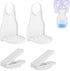 BOXOB 2pcs Liquid Laundry Detergent Dispenser, Plastic Laundry Soap Drip Detergent Cup Holder