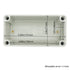 Zulkit Junction Box ABS Plastic - Dustproof Waterproof IP67 Universal Electrical Project Enclosure, Grey 6.30 x 3.15 x