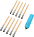 Hillento Pencil Extenders, Adjustable Lengthener with Electric Eraser, 10 Pcs
