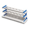 United Scientific Supplies 76102 Nessler Cylinder Rack for 100 mL cylinders, 6-Tube, Polypropylene