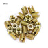 20Pcs Self Tapping Thread Inserts M2-M16 - Carbon Steel Thread Repair Inserts, 302 Type Combination Kit Set