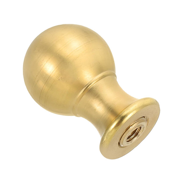 PATIKIL 25 x 37.5mm Lamp Finials Caps Knob, 1 Set Solid Brass Lamp
