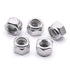 5/16-18 Nylon Insert Hex Lock Nuts – Stainless Locknuts, Hex Drive, 304 Stainless Steel, Pack of 50