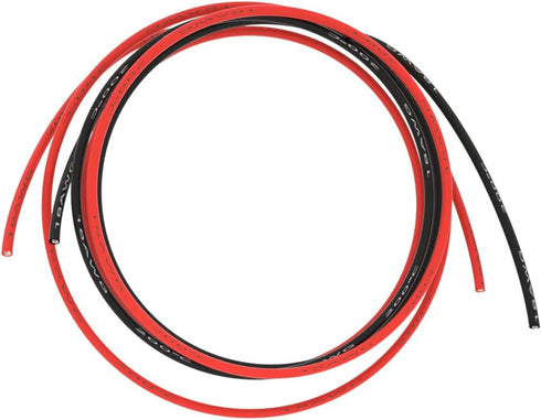 BNTECHGO 18 Gauge Silicone Wire 5 ft red and 5 ft Black