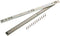 LIFKOME 2PCS Heavy Duty Wide Full Extension Ball Bearing Keyboard Drawer Slides Galvanized