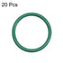 uxcell Fluorine Rubber O-Rings - 16mm OD 13mm ID 1.5mm Width FKM Seal Gasket for Machinery Plumbing, Pack of 20
