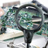 Helping Hands Magnifying Glass Soldering Station, LED Lighted 3.5X 12X Magnifier with Clips