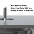 1/4 Inch 3/8 Inch 1-1/4 Inch FivePears Straight Router Bits Shank Double Flute, Cutting Diameter, Cutting Length, Used
