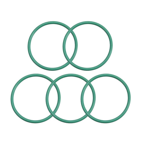 uxcell Green Fluorine Rubber O-Rings, 30mm OD 27mm ID 1.5mm Width FKM Seal Gasket, Pack of 5