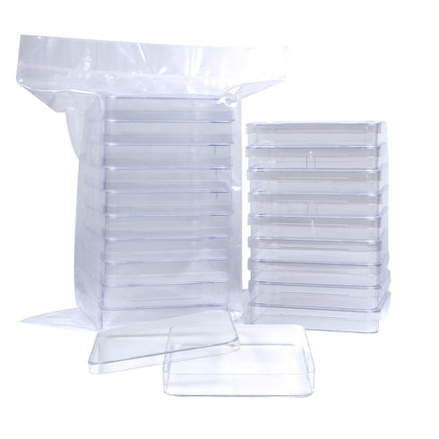 Polystyrene Petri Dish, Sterile, Pack of 10 (Square, 10x10)