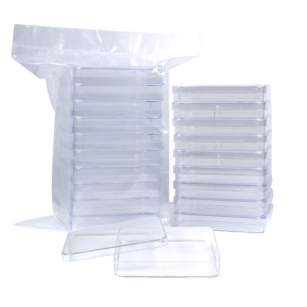 Polystyrene Petri Dish, Sterile, Pack of 10 (Square, 10x10)